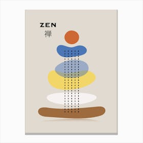ZEN - JAPANESE Canvas Print