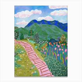 Path To The Mountains Canvas Print