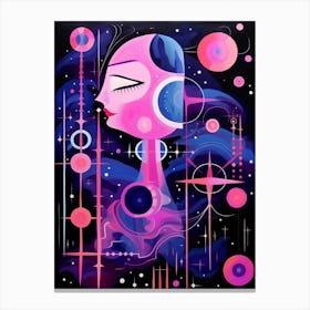 Cosmic Imagery Geometric Abstract 7 Canvas Print