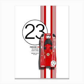 Porsche 917 Salzburg No. 23 Canvas Print