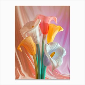 Dreamy Inflatable Flowers Calla Lily 1 Canvas Print