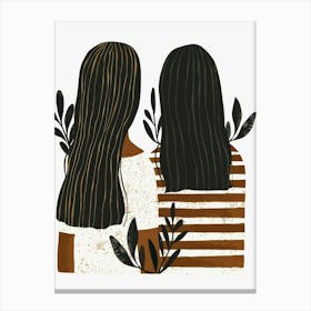 Two Friends Canvas Print