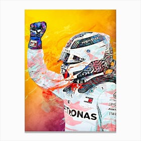 Valtteri Bottas 1 Canvas Print