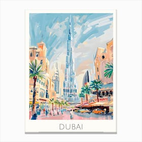 Dubai Skyline 1 Canvas Print