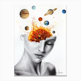 Conscious Universe Canvas Print