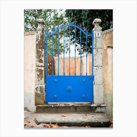 Sintra Blue Gate Portugal Charm Canvas Print
