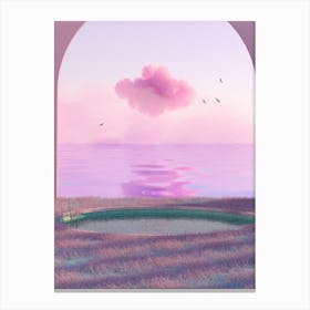 Pink Sky Canvas Print