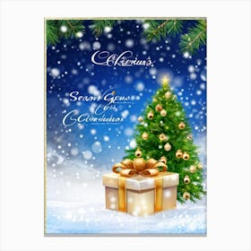 Christmas Tree 81 Canvas Print