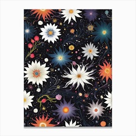 Flower Pattern Canvas Print