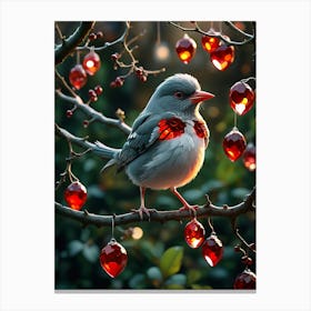 Red-breasted Beauty Canvas Print