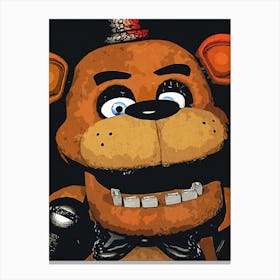 Five Nights at Freddy's Game Canvas Print