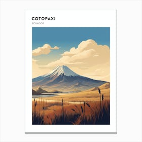 Cotopaxi National Park Ecuador 1 Hiking Trail Landscape Poster Canvas Print