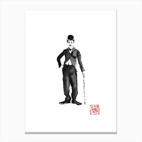 Charlie Standing Canvas Print
