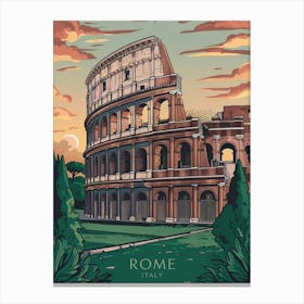 Rome Colossion Canvas Print