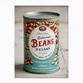 Beans Kitchen Wall Art Vegetables  Canvas Print