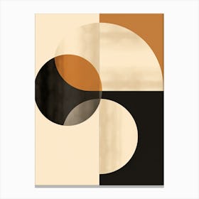 Abstract Canvas Mid Century Canvas Print