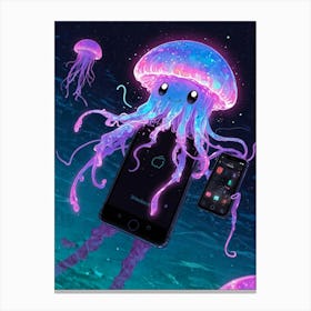 Jellyfish 5 Canvas Print