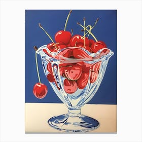 Cherry Bowl Canvas Print