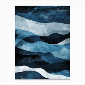 Blue Wave Canvas Print Canvas Print