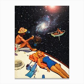 Intergalactic Boat Ride Canvas Print