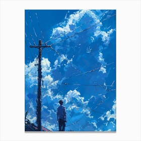 Sky And Clouds Canvas Print