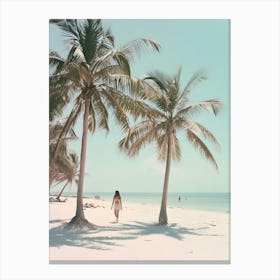 Beach Scene Canvas Print