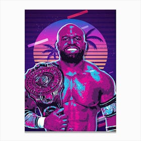 Apollo Crews 80s Retro Canvas Print