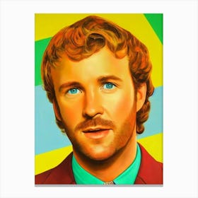 Chris O'Donnell Colourful Pop Movies Art Movies Canvas Print