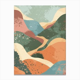 Abstract Landscape Painting 35 Canvas Print