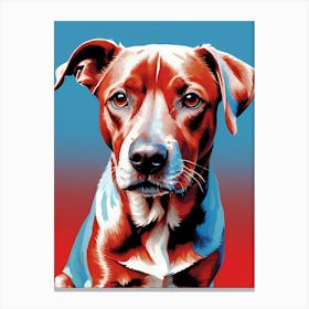 Dog Portrait (17) Canvas Print