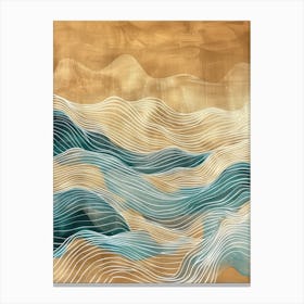 Waves Canvas Print Canvas Print