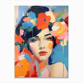 Flower Girl 4 Canvas Print