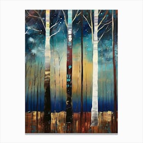 Birch Trees Canvas Print