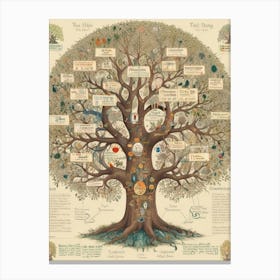 Tree Of Life 6 Canvas Print