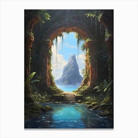 Fantasy Painting Canvas Print