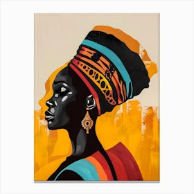 African Woman Canvas Print Canvas Print