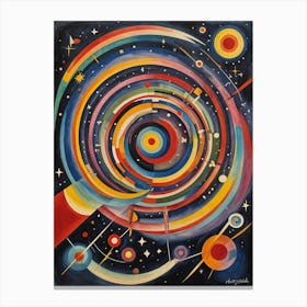 Rainbow Galaxy no1 Canvas Print