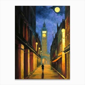 Night In London Canvas Print