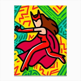 Scarlet Witch Canvas Print