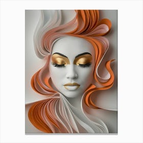 Paper Art 37 Canvas Print