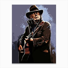 Neil Young 1 Canvas Print