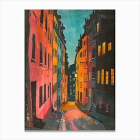 Swedish Street Canvas Print