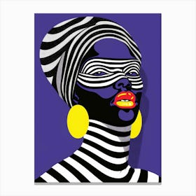 African Woman 117 Canvas Print