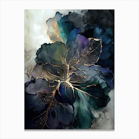 Elegant Marble Abstract Painting 3 Canvas Print