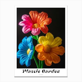 Bright Inflatable Flowers Poster Gaillardia 1 Canvas Print