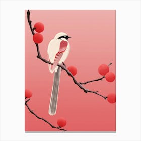 Minimalist Cuckoo 1 Illustration Canvas Print