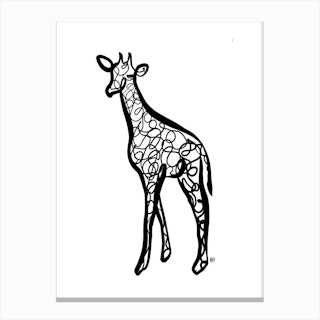 The Giraffe Canvas Print
