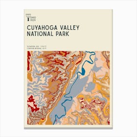 Cuyahoga Valley National Park Series Ohio Usa Canvas Print