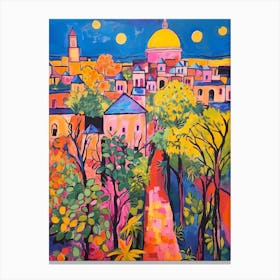 Mantua Italy 2 Fauvist Painting Canvas Print