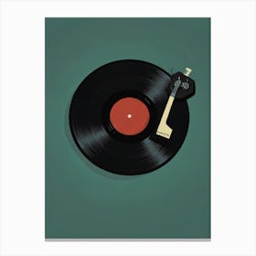 Vinyl Record 10 Canvas Print